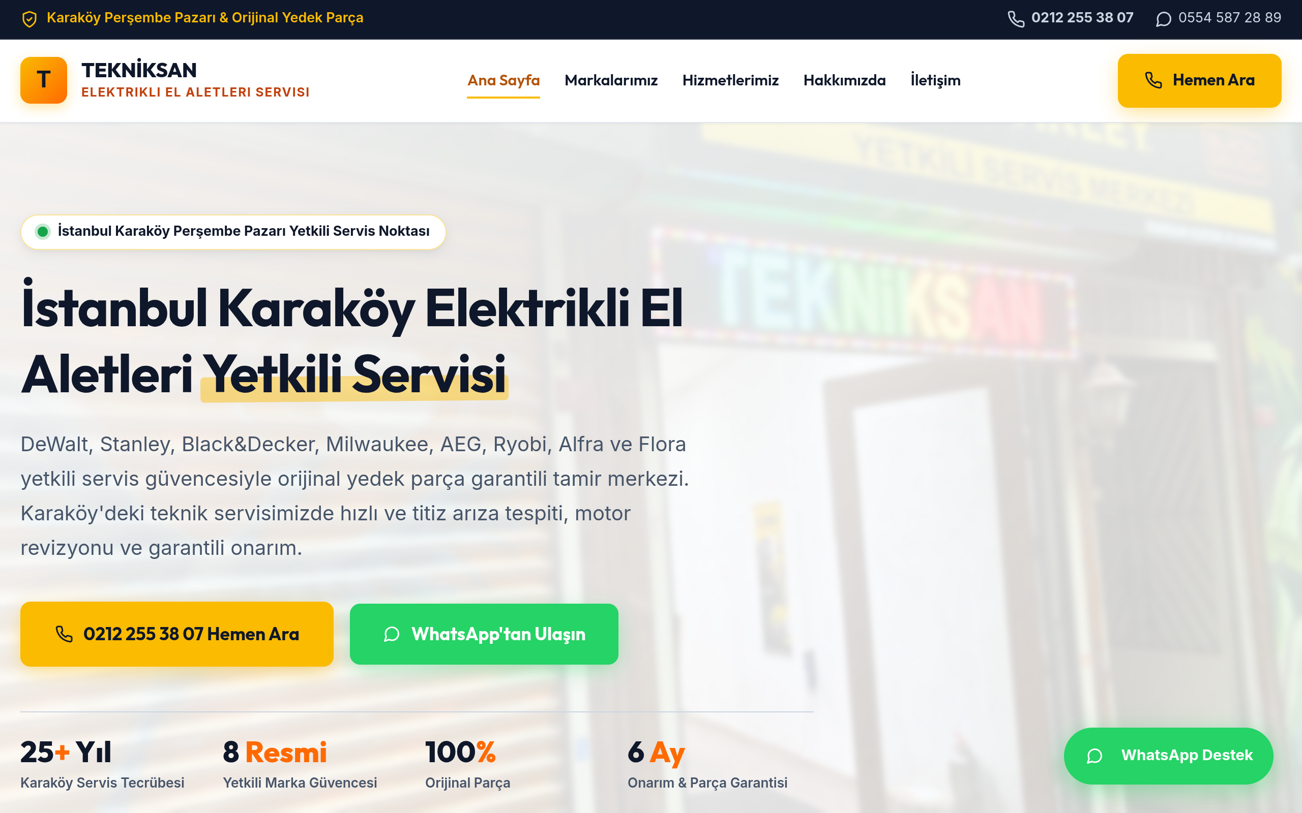 Teknik San Servis Endüstriyel Soğutma Canlı Arayüz